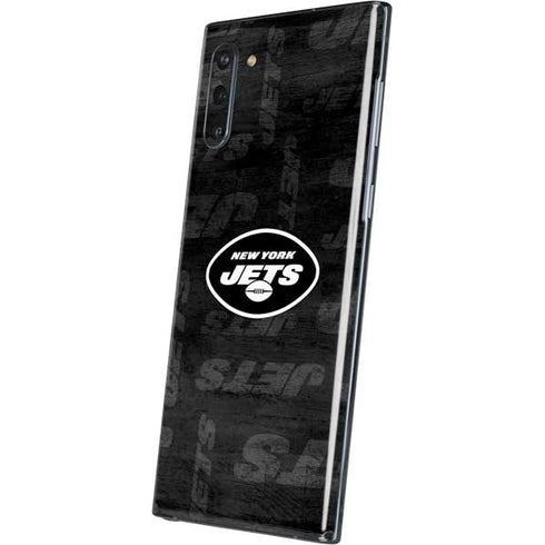 NFL New York Jets Black & White Galaxy Note 10 Skin
